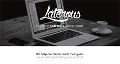 Desktop Screenshot of laterous.com